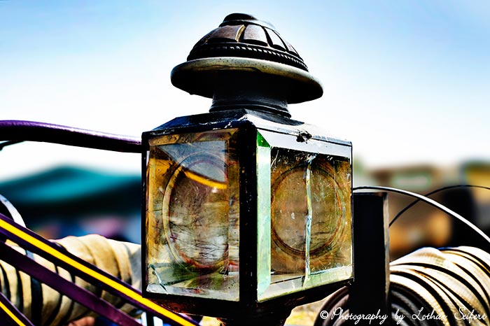 Bild Grukarte Historische Lampe