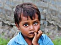 Postkarte Junge aus Indien