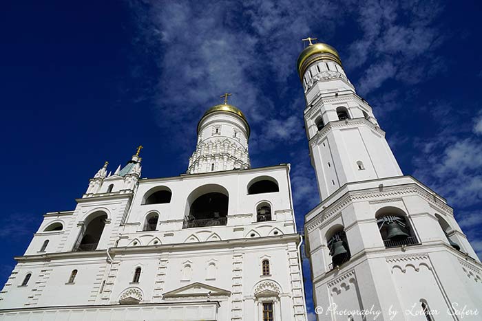Glockenturm im Kreml mit 81 Metern das höchste Gebäude im Kreml. Fotografie von Lothar Seifert