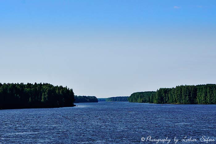 Bild Vom Onega zum Ladogasee Fluss Swir