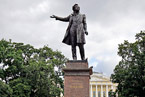 Puskin Denkmal St. Petersburg